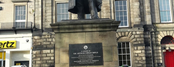 Sherlock Holmes Statue is one of To explore? Edinburgh.