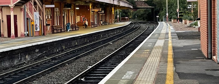 Stratford-upon-Avon Railway Station (SAV) is one of Places to See and Things to Do in Shakespeareland.