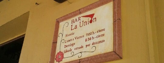 Bar La Unión is one of Sitios para comer en Algeciras.