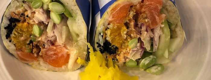 Poke Burrito is one of Chicago Food.