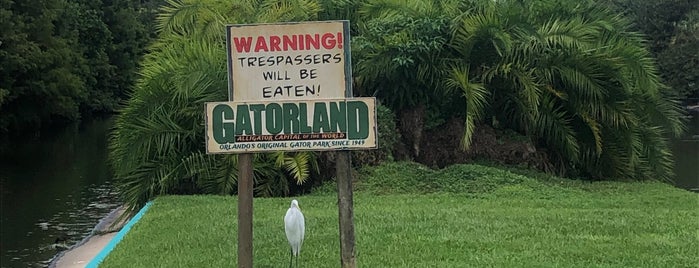 Gatorland Swamp Walk is one of Business.