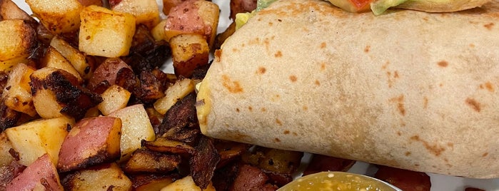 Yolk Marina City is one of The 7 Best Places for Buffalo Wrap in Near North Side, Chicago.