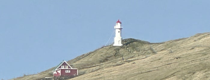Mykines Lighthouse is one of Faroe Island.