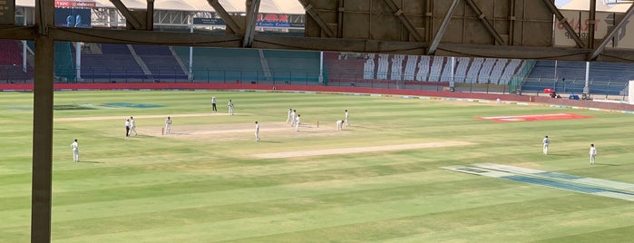 National Cricket Stadium is one of Karachi.