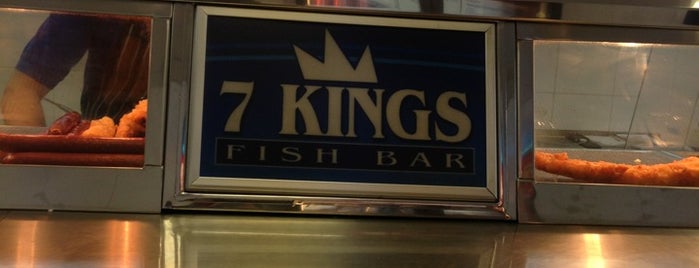 Seven Kings Fish Bar is one of Tempat yang Disukai Plwm.
