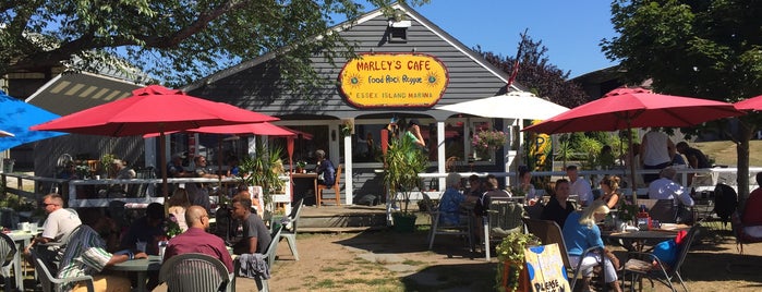Marley's cafe is one of Westport.