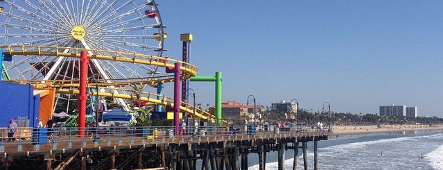 Santa Monica Pier is one of LA.