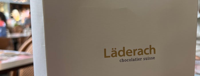 Läderach chocolatier suisse is one of Tempat yang Disukai Hajar.