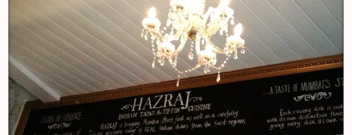 Hazraj is one of Indian food in central london.