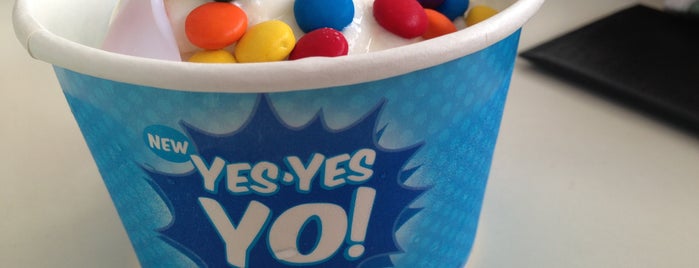 Yes-Yes Yo! Frozen Yogurt is one of Uber Yogurt.