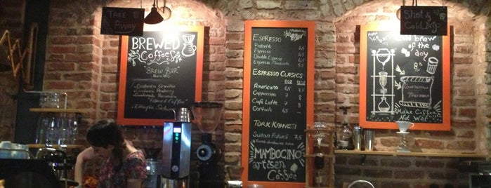 Mambocino Artisan Coffee is one of # istanbul.