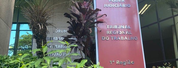 Tribunal Regional do Trabalho da 1ª Região is one of roteiro semanal opx.