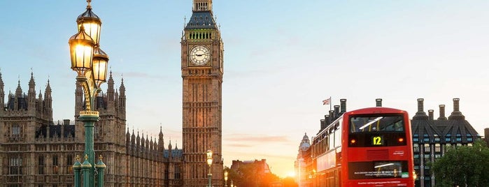 Big Ben (Elizabeth Tower) is one of I Want Somewhere: Sights To See & Things To Do.