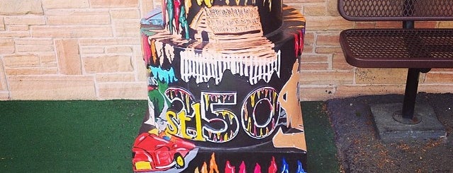 Meramec Caverns is one of #STL250 Cakes (Outer Ring).