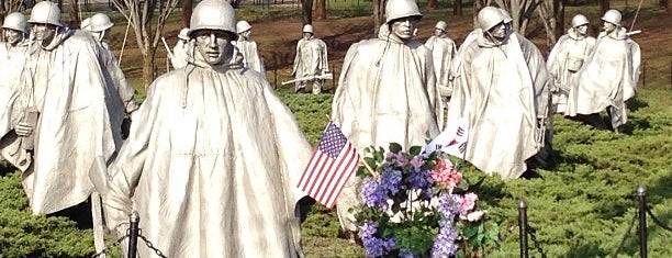 Korean War Veterans Memorial is one of Washington.