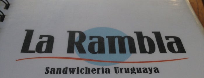 La Rambla is one of Santiago.