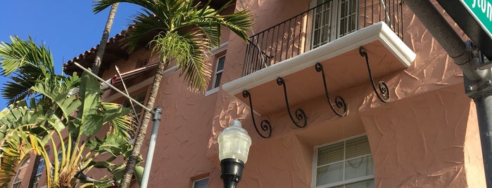 Espanola Way Village is one of Ebru’s Liked Places.