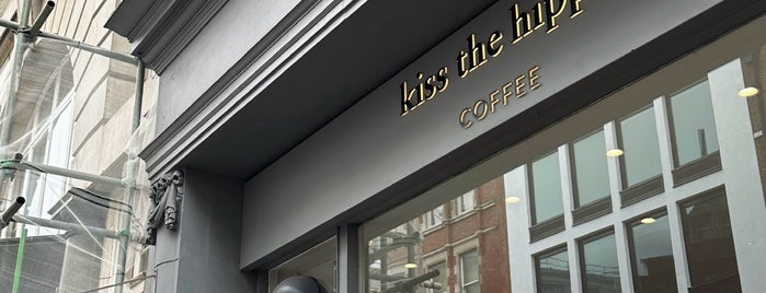 Kiss The Hippo is one of London coffee.