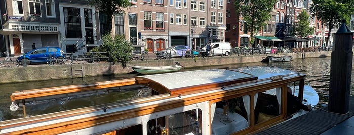 Private Boat Tour Amsterdam Canals is one of Sage'nin Beğendiği Mekanlar.