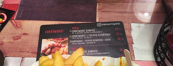 Almi's Currywurst is one of Instagram.
