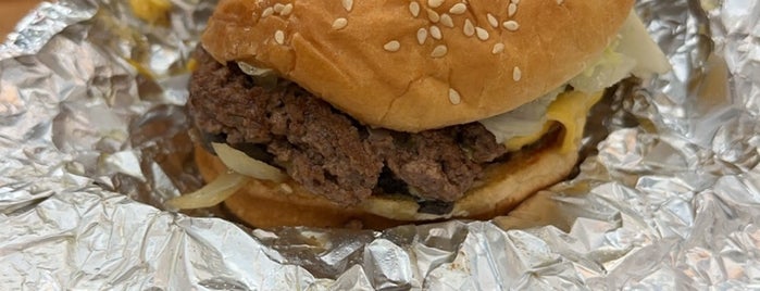 Five Guys is one of Burgers.