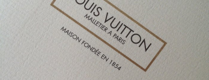 Louis Vuitton is one of DC's favorites.