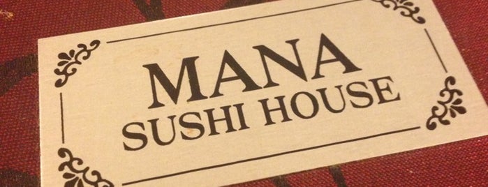 Mana Sushi House is one of Locais salvos de Ilay.