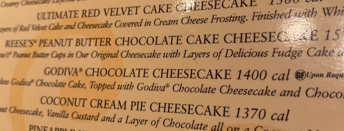 The Cheesecake Factory is one of Locais curtidos por Adr.