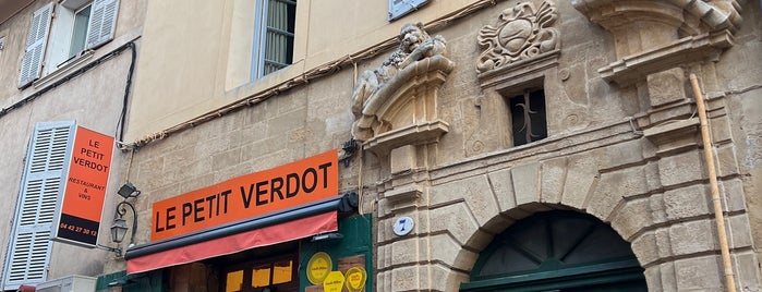 Le petit verdot is one of Aix en provence.