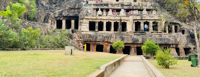 Undavalli caves is one of #4sq365In.