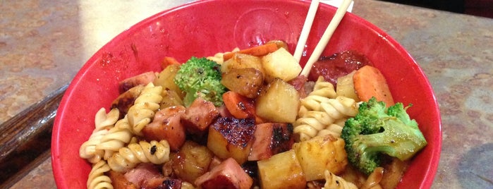 Genghis Grill is one of Asian food that we like!.