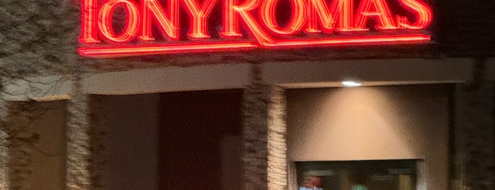 Tony Roma's is one of 20 favorite restaurants.