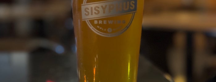 Sisyphus Brewing is one of Do: Minneapolis ☑️.