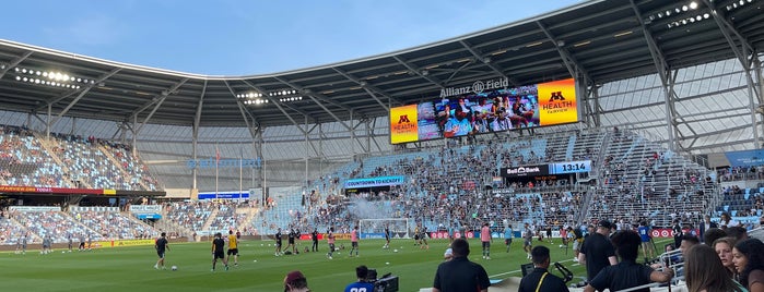 Allianz Field is one of Twinsies Cities.