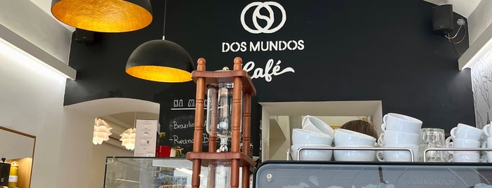 Dos Mundos Café is one of . Letná.