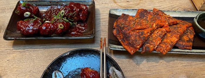 Korean BBQ and Vegan is one of London.
