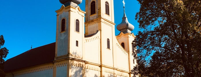 Szent Kereszt megtalálása templom is one of Nyugat-Dunántúl.