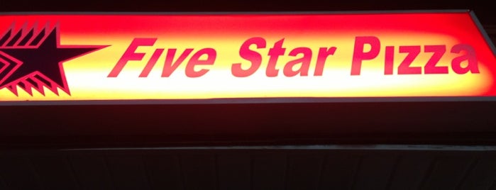 Five Star Pizza is one of Often places.