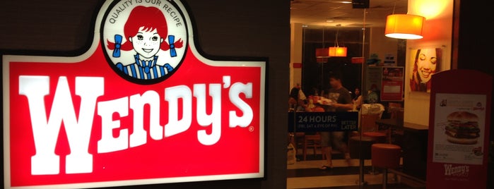 Wendy's is one of Eat and Eat and Eat non-stop!.