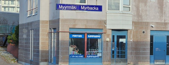 VR Myyrmäki is one of Kehärata 1.7.2015.