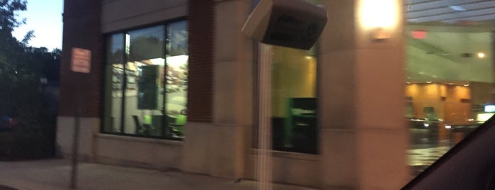 TD Bank is one of Frequent places.