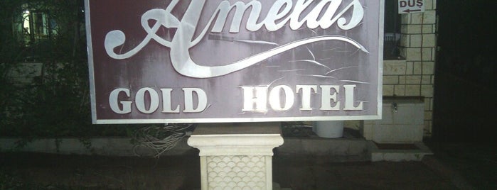 Amelas Gold Hotel is one of Lugares favoritos de Kerim.