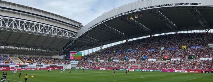 Noevir Stadium Kobe is one of サッカー場.
