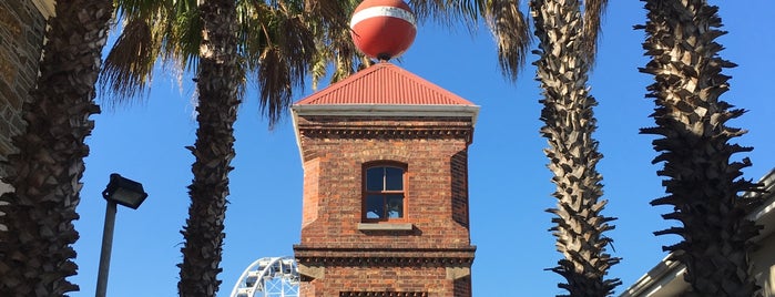 Time ball tower is one of V&A Heritage Walk (Cape Town).