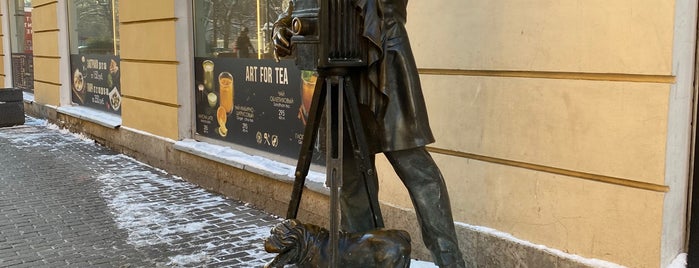 Памятник фотографу is one of Peterburg.