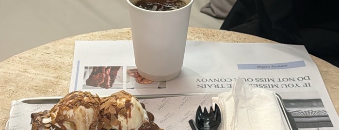 Convoy Coffee is one of Riyadh’s cafes.