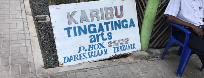 Tinga Tinga Paints Market is one of tanzania.