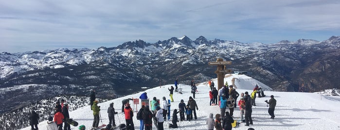 Summit of Mammoth Mountain is one of Mammooth lake.