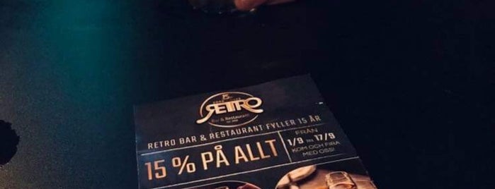Retro Bar & Restaurang is one of Stockholm - Food & Drink.