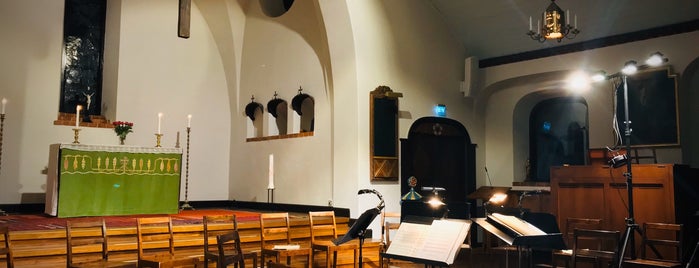 Enskede Kyrka is one of Kyrkor i Stockholms stift.
